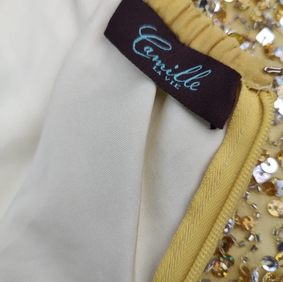 Camilla La Vie vibrant jewel embellished mini dress - Picture 11 of 12